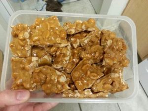peanut brittle
