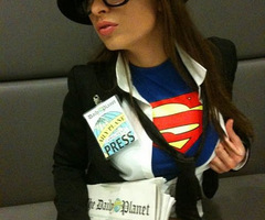 clark kent with boobs