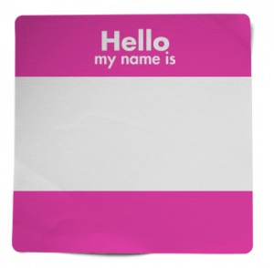 hello my name is