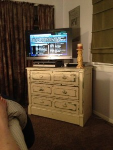 repurposed dresser lol