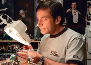 steve carell painting figurines